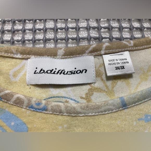 Vintage Kmart! Polar Bear & Cub Winter Embellished Pullover Top 3X EUC! 0155 - Picture 6 of 10